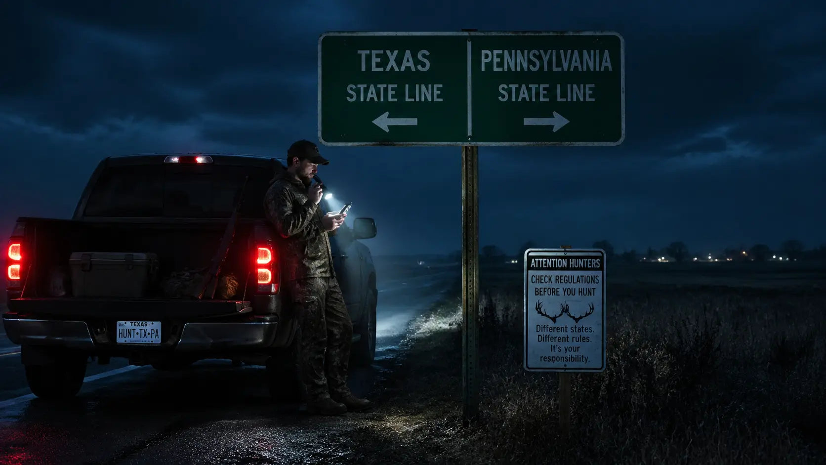 2026 Night Hunting Laws: Legal Light Colors by State | Brinyte