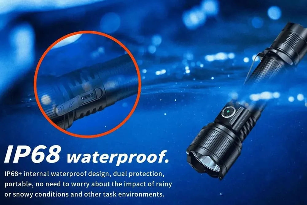 Why Waterproof Flashlights Are a Must-Have for Outdoor Survival