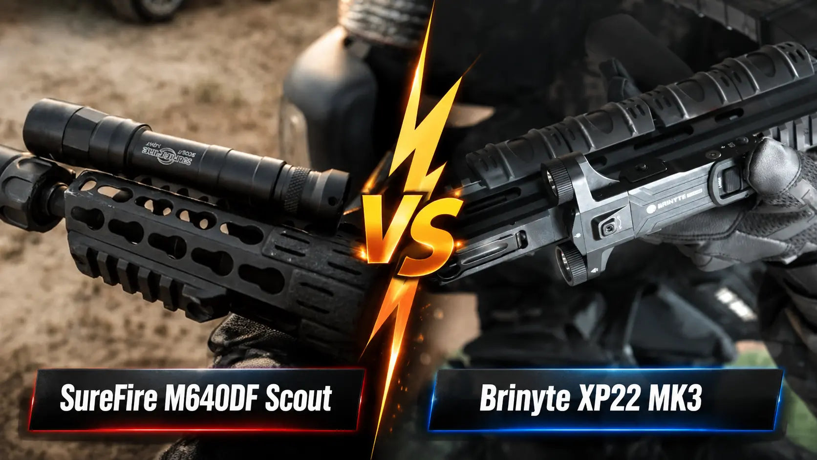 XP22 MK3 vs SureFire Scout Light: Honest Comparison for AR-15 Builds