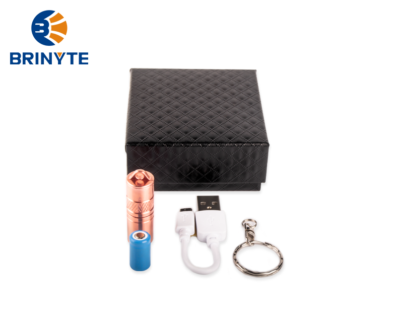 Brinyte M18 Copper Safety Keychain Light