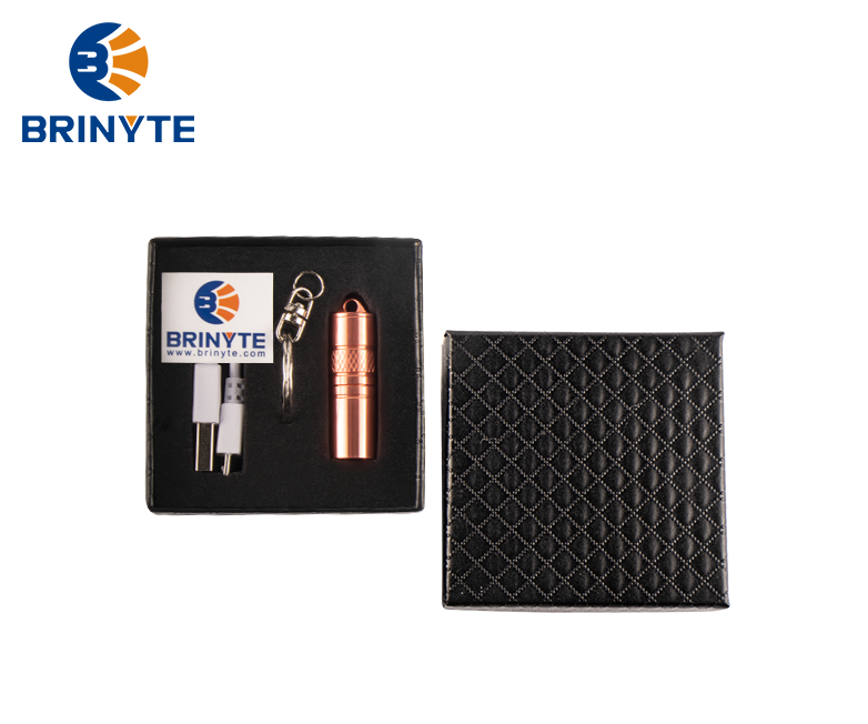 Brinyte M18 Copper Safety Keychain Light