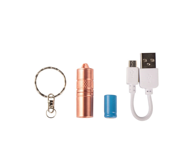 Brinyte M18 Copper Safety Keychain Light