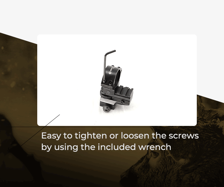 usage demonstration of Brinyte BRM11 Windage Elevation Adjustable Mount