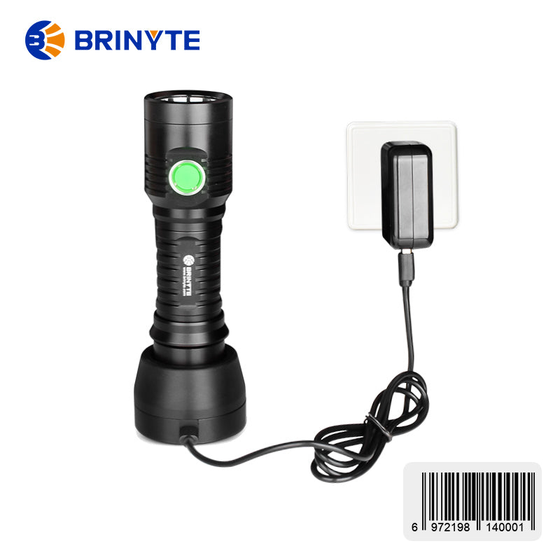 Brinyte wt01 searchlight 1100lms & 320m