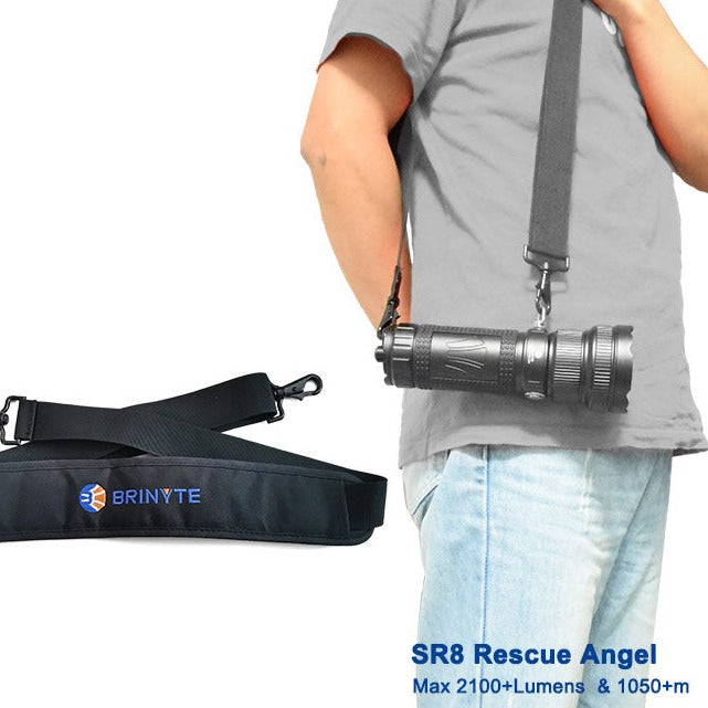 Brinyte SR8 Searchlight 2100 LMs & 1050m ,SOS Mode