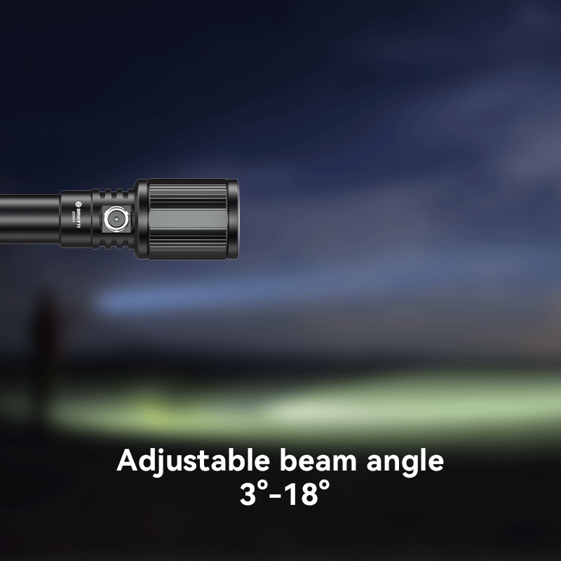 New Light Brinyte LZ01 1300 Meters Super Long Range Beam Distance LEP Light