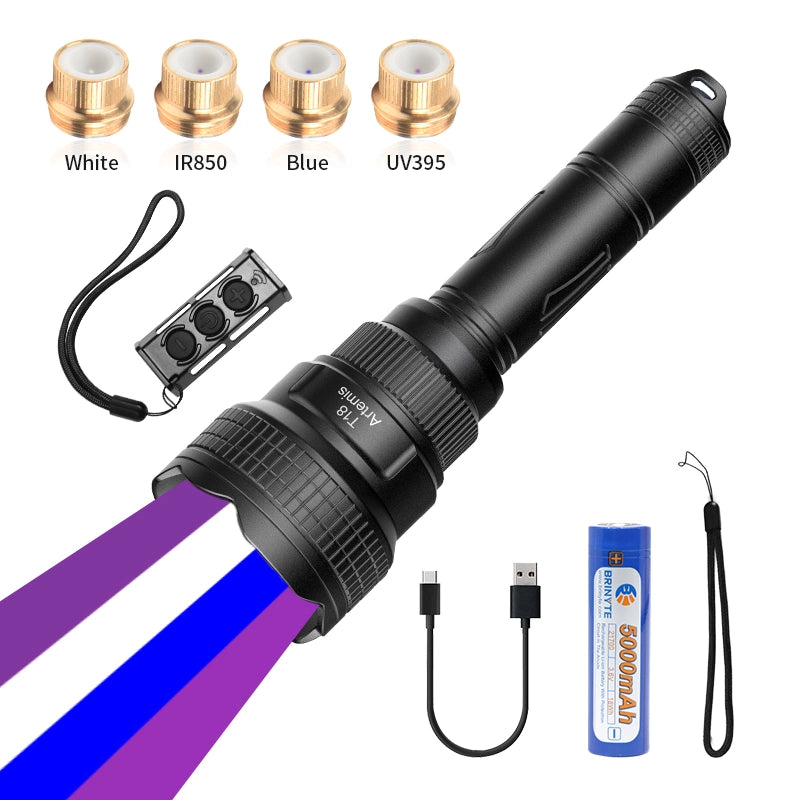 T18 Hunting Light Kit + 4 LED Bulbs—Brinyte