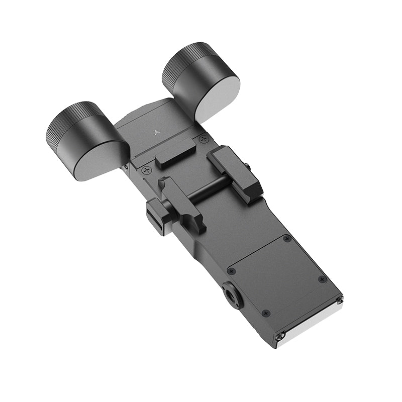 XP22PRO Tactical Rail Mounted Flashlight with Green Laser—Brinyte