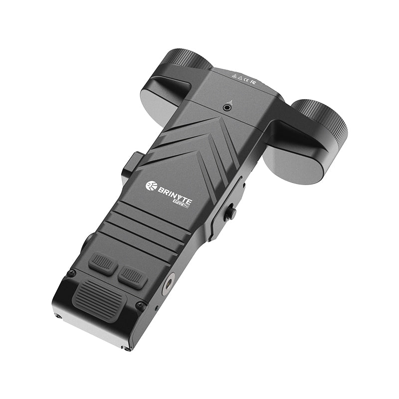 XP22PRO Tactical Rail Mounted Flashlight with Green Laser—Brinyte