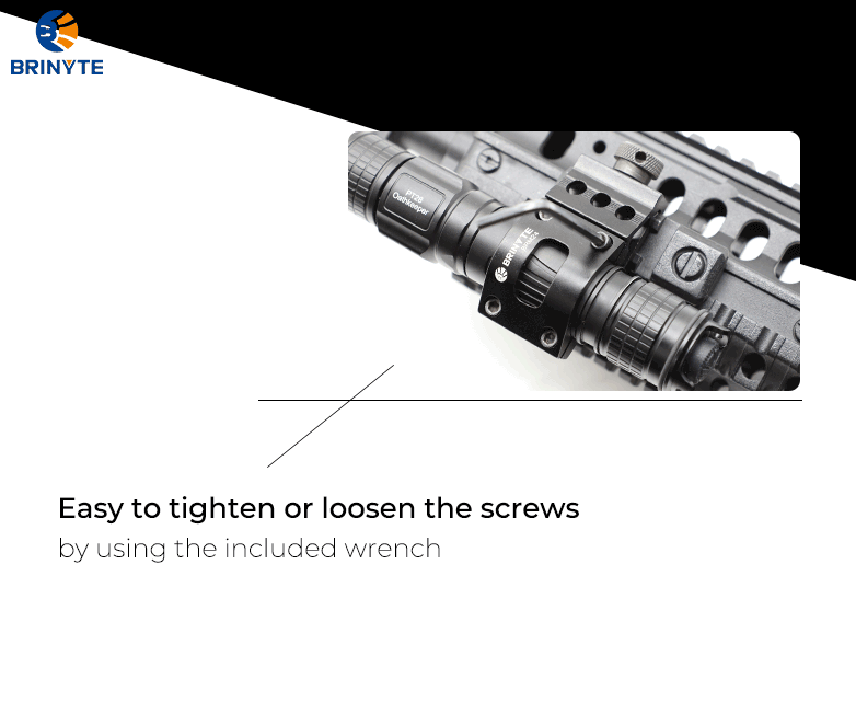 the usage demonstration of Brinyte BRM24 Mount