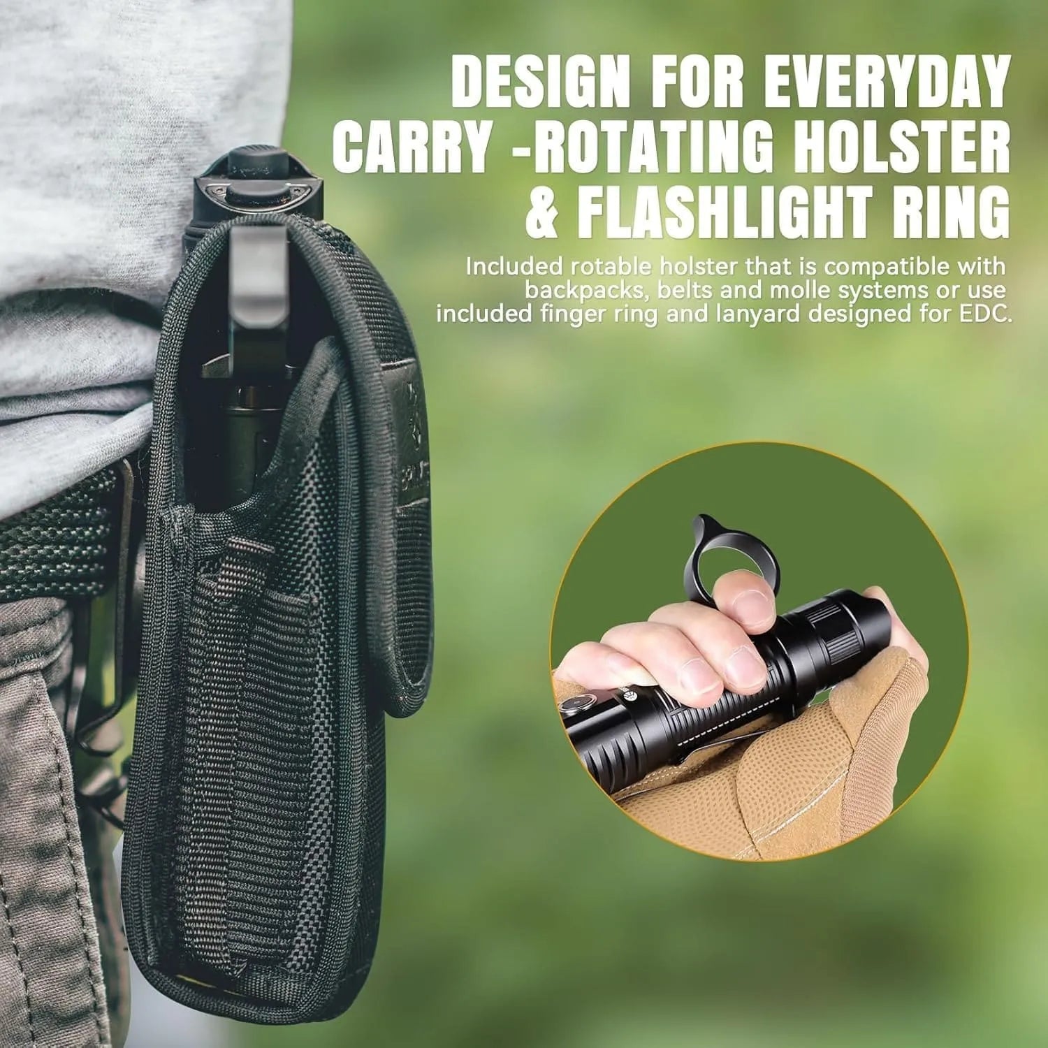 PT16A Tactical Flashlight—Brinyte