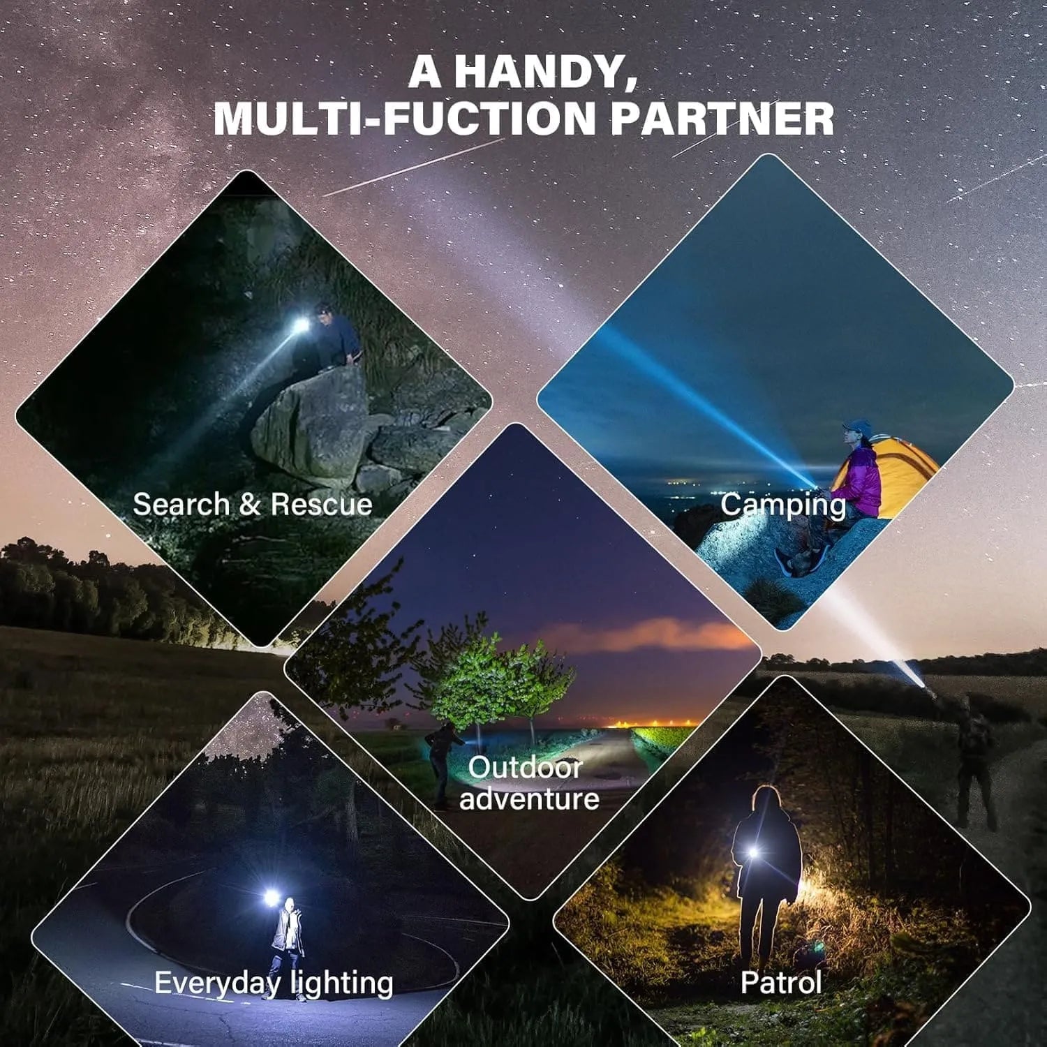 PT16 Tactical Flashlight(Standerd)-Brinyte