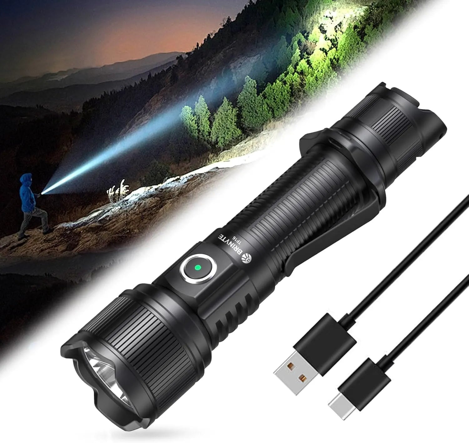 PT16 Tactical Flashlight – Brinyte
