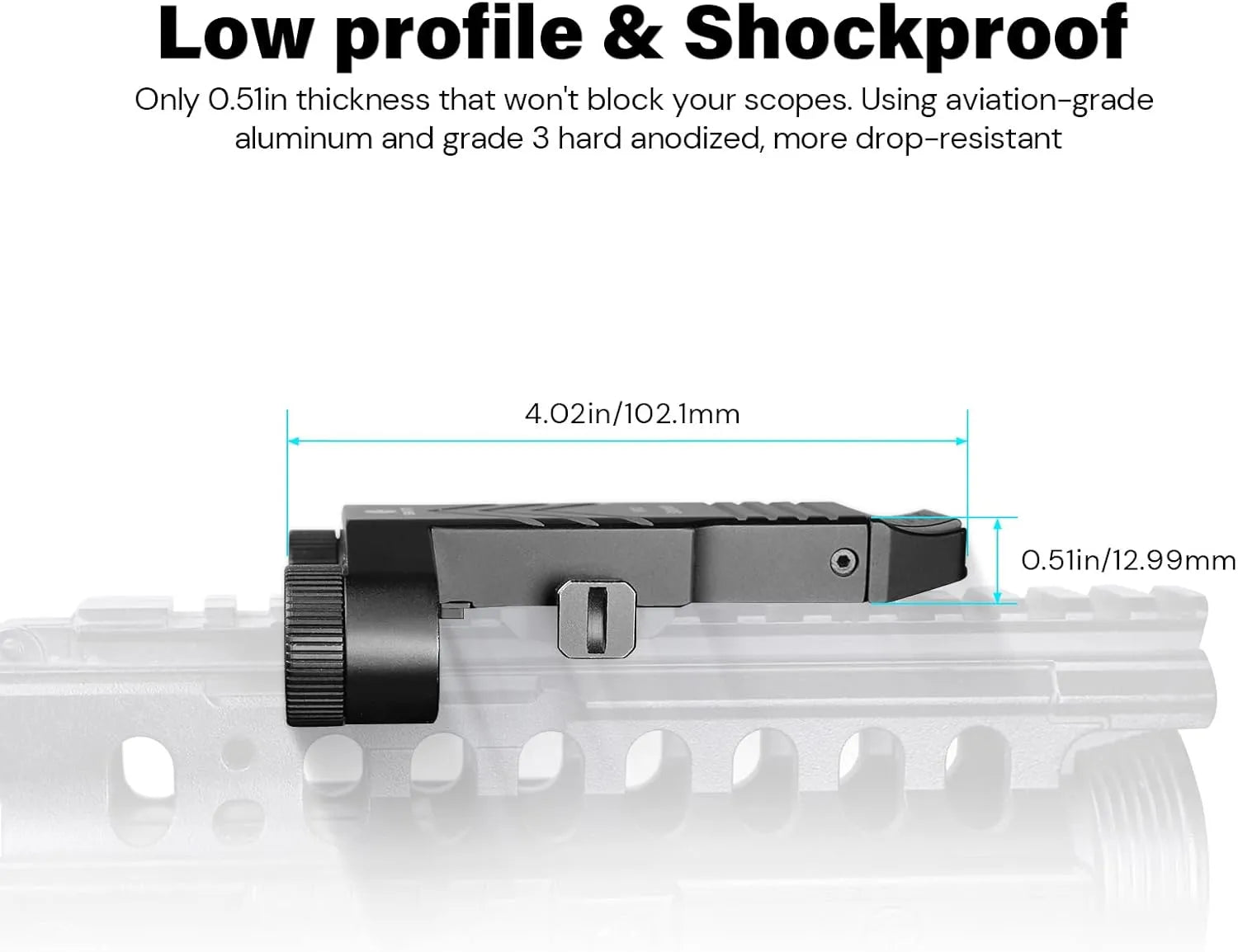 XP22 Quick-Detach Rechargeable Light——Brinyte
