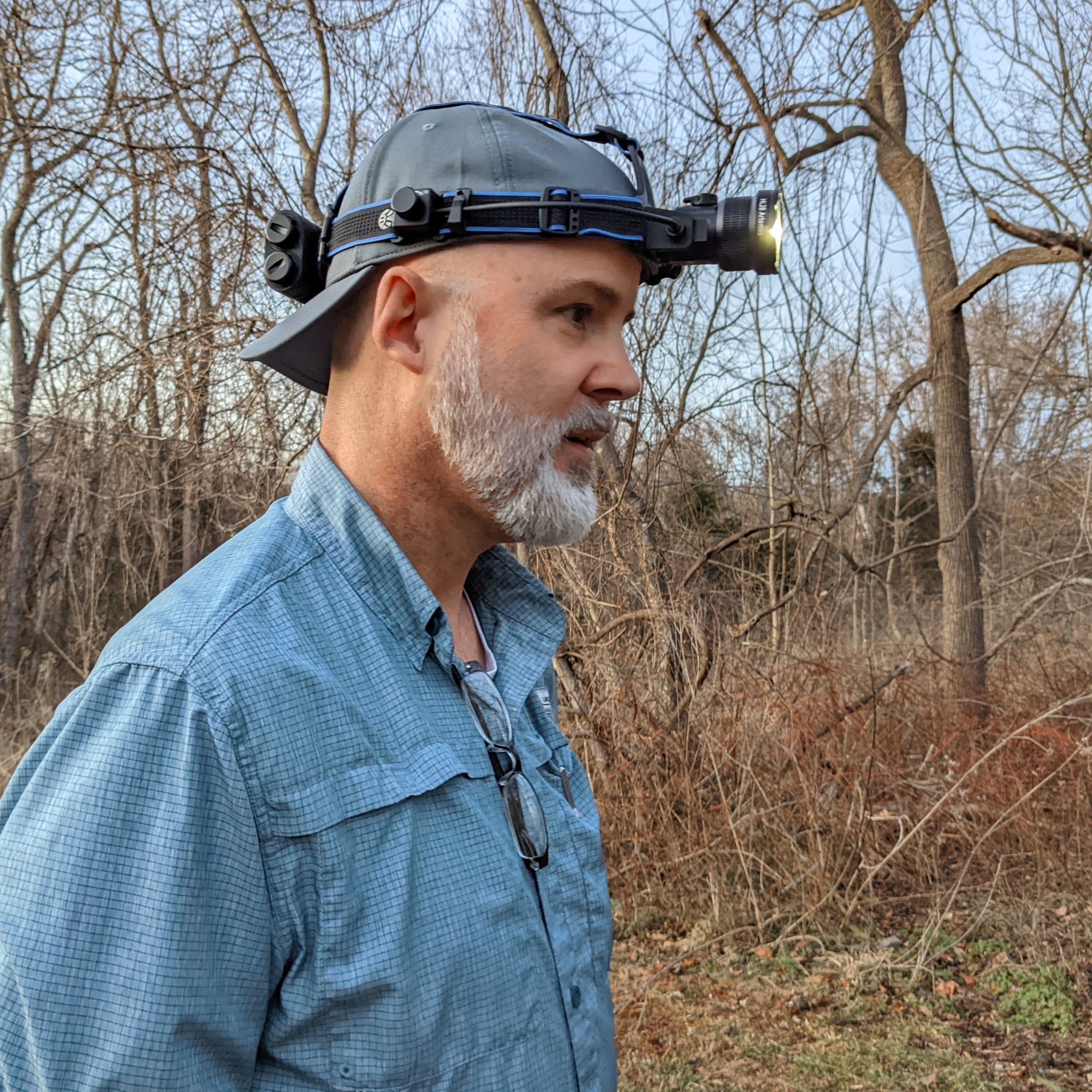 Brinyte HL28 Headlamp Ultra-long Battery Life ,White/Green/Red/IR Light