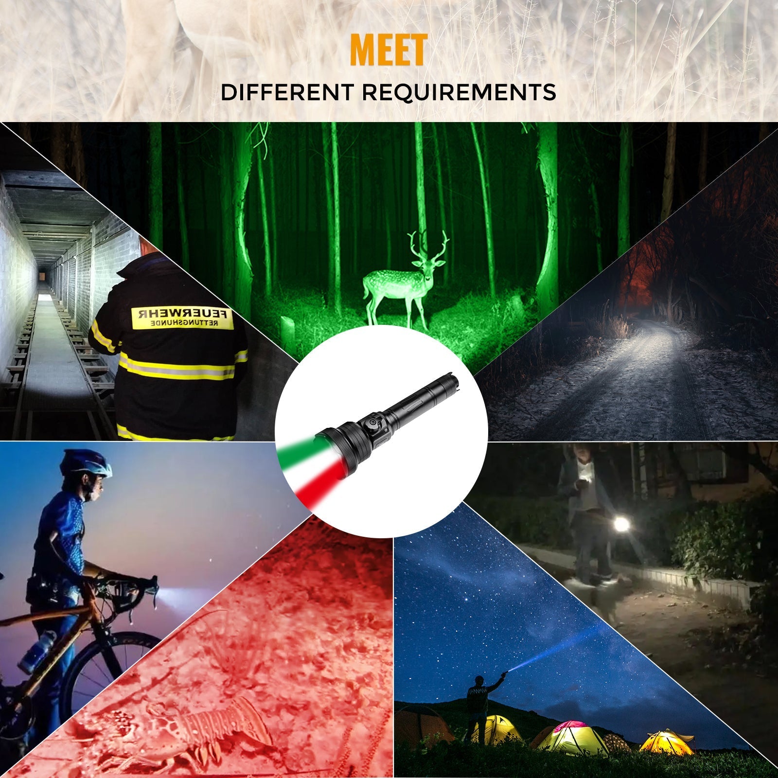 The Ultimate Guide to Brinyte’s T28 Tri-Color Predator Hunting Lights: Your Perfect Companion for Night Hunting