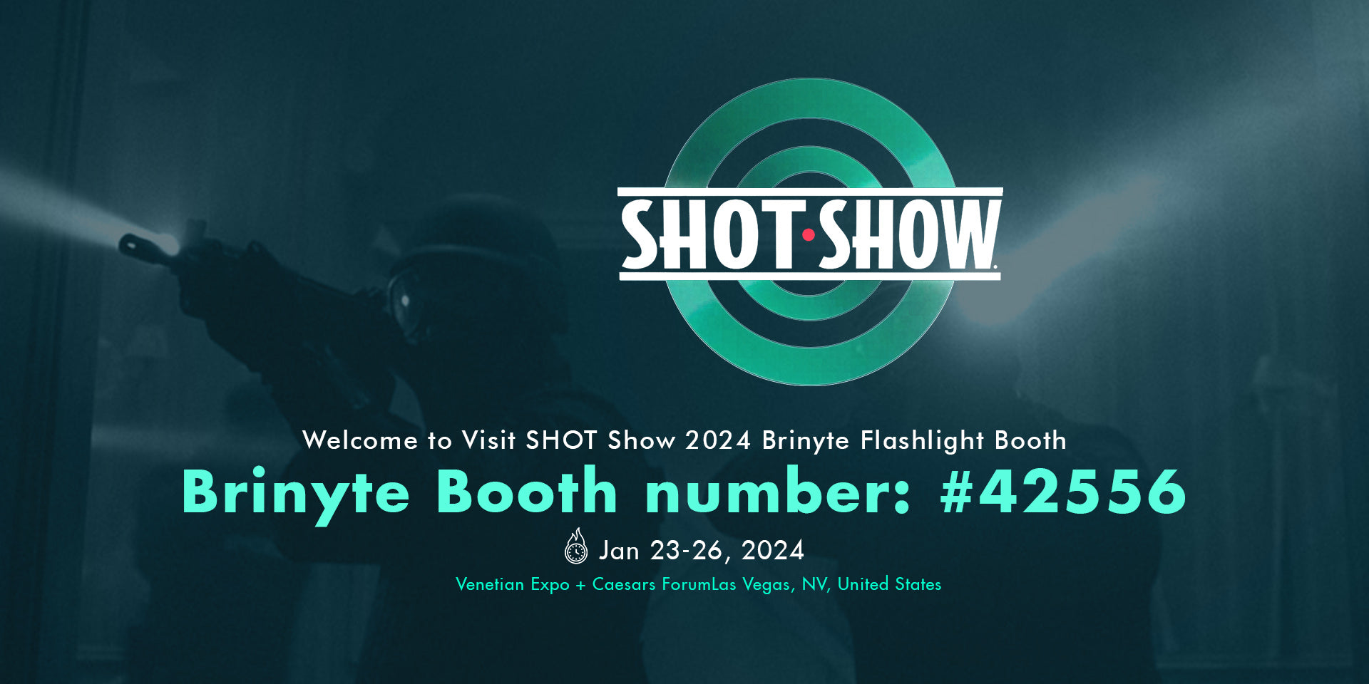 Brinyte Flashlight makes a wonderful appearance at SHOT SHOW 2024