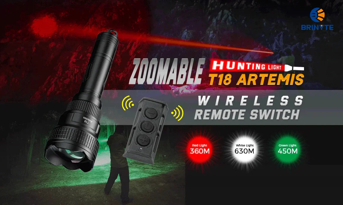 Hunting Flashlight Colors: Red vs Green vs White — Which One Should You Use?