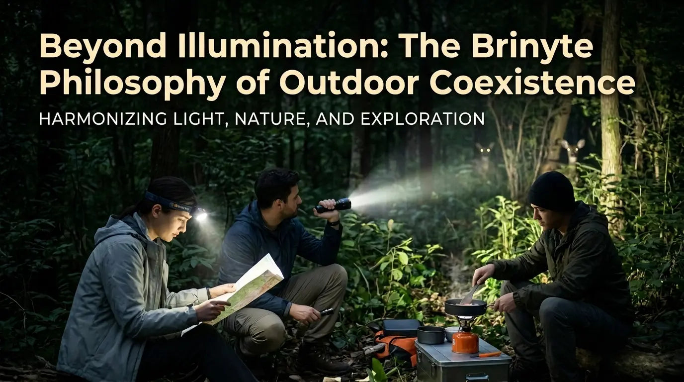 Beyond Illumination: The Brinyte Philosophy of Outdoor Coexistence