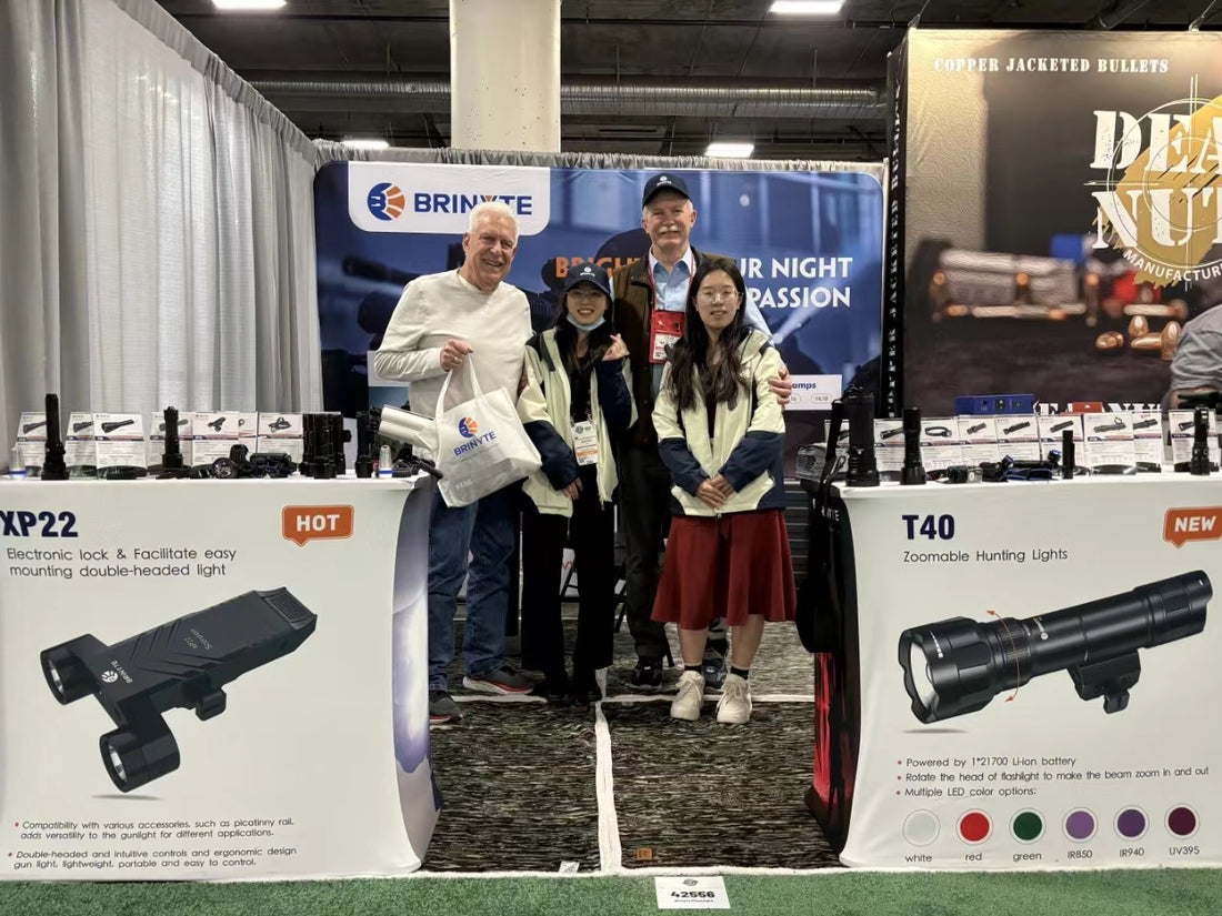 Brinyte's charm blooms! SHOT SHOW comes to a successful conclusion