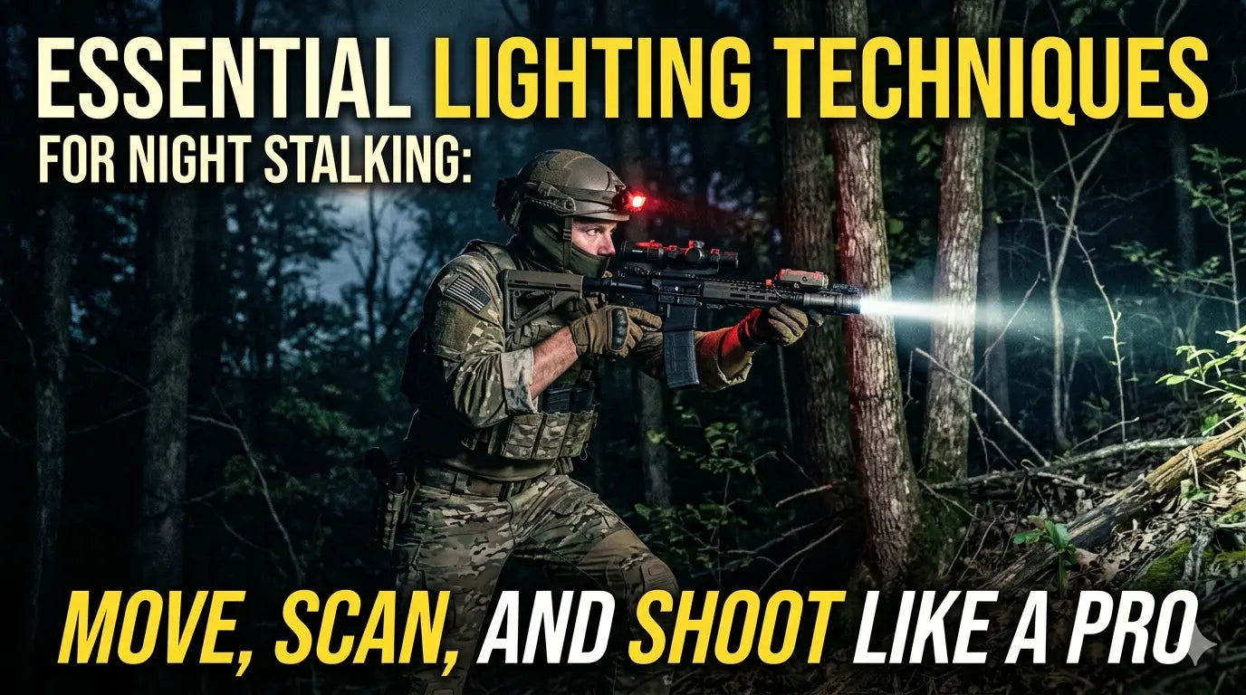 Essential Lighting Techniques for Night Stalking: Move, Scan, and Shoo