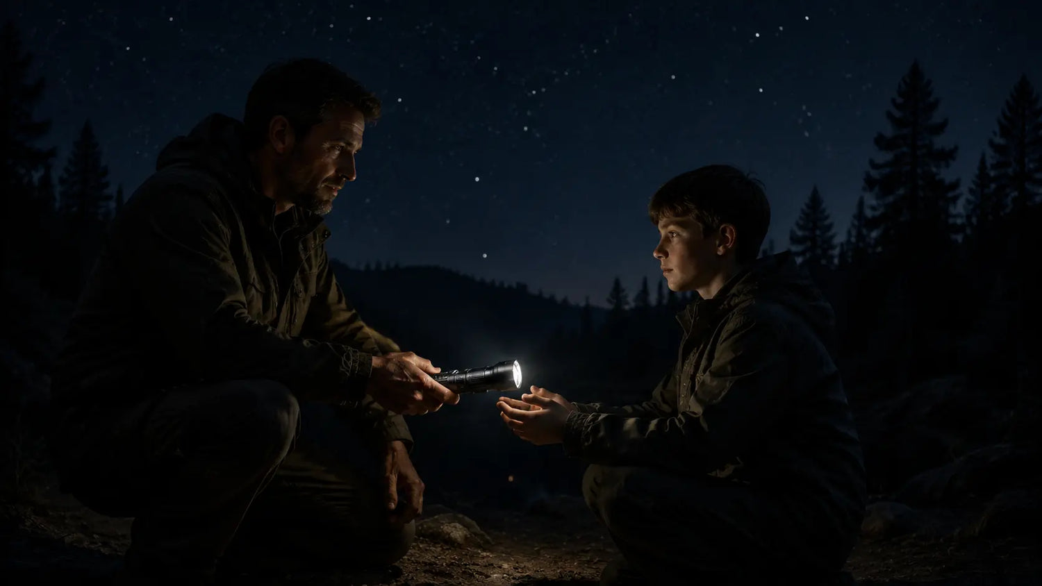 Handing Down the Light: When a Boy Learns to Push Back the Dark