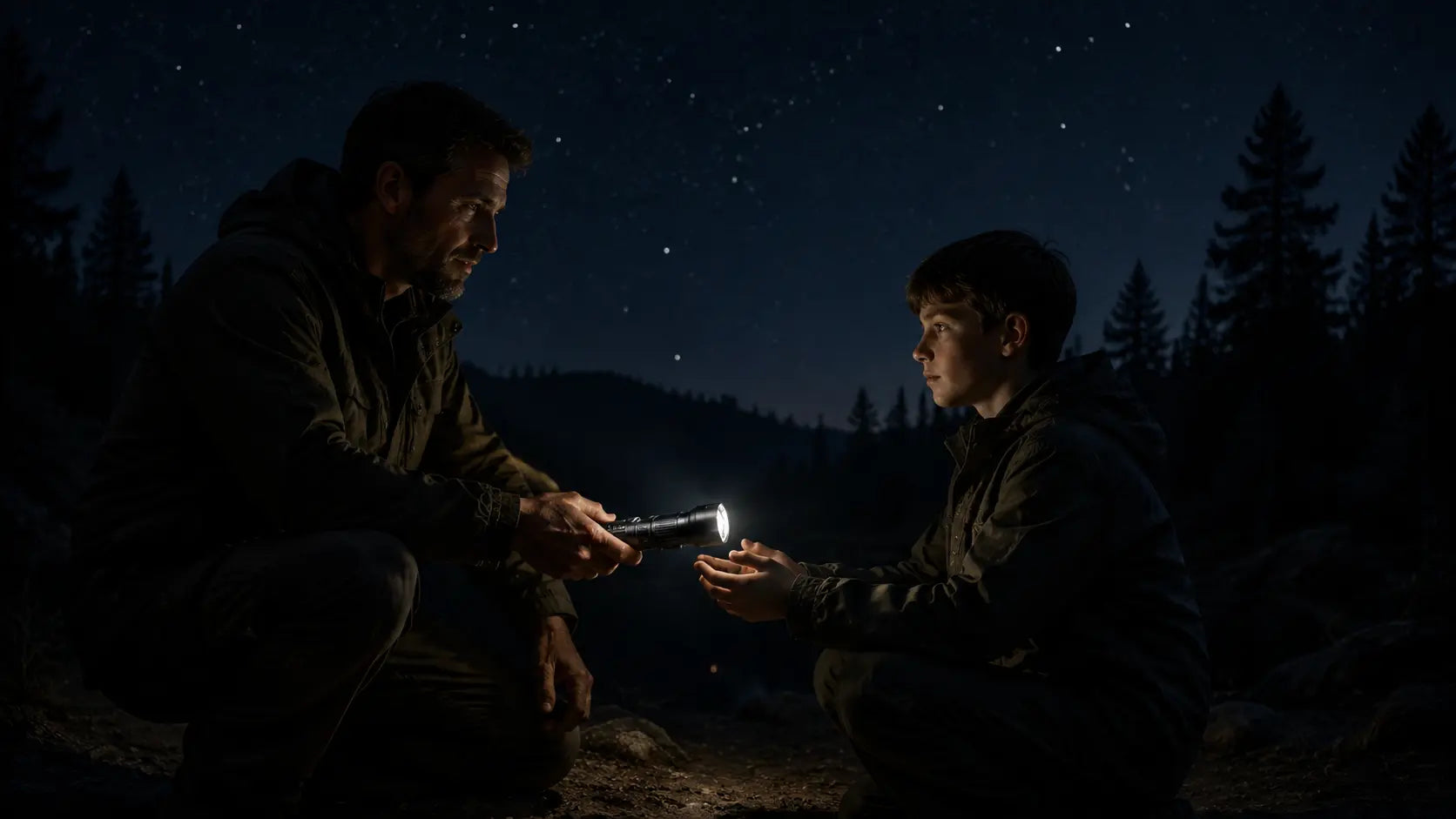 Handing Down the Light: When a Boy Learns to Push Back the Dark