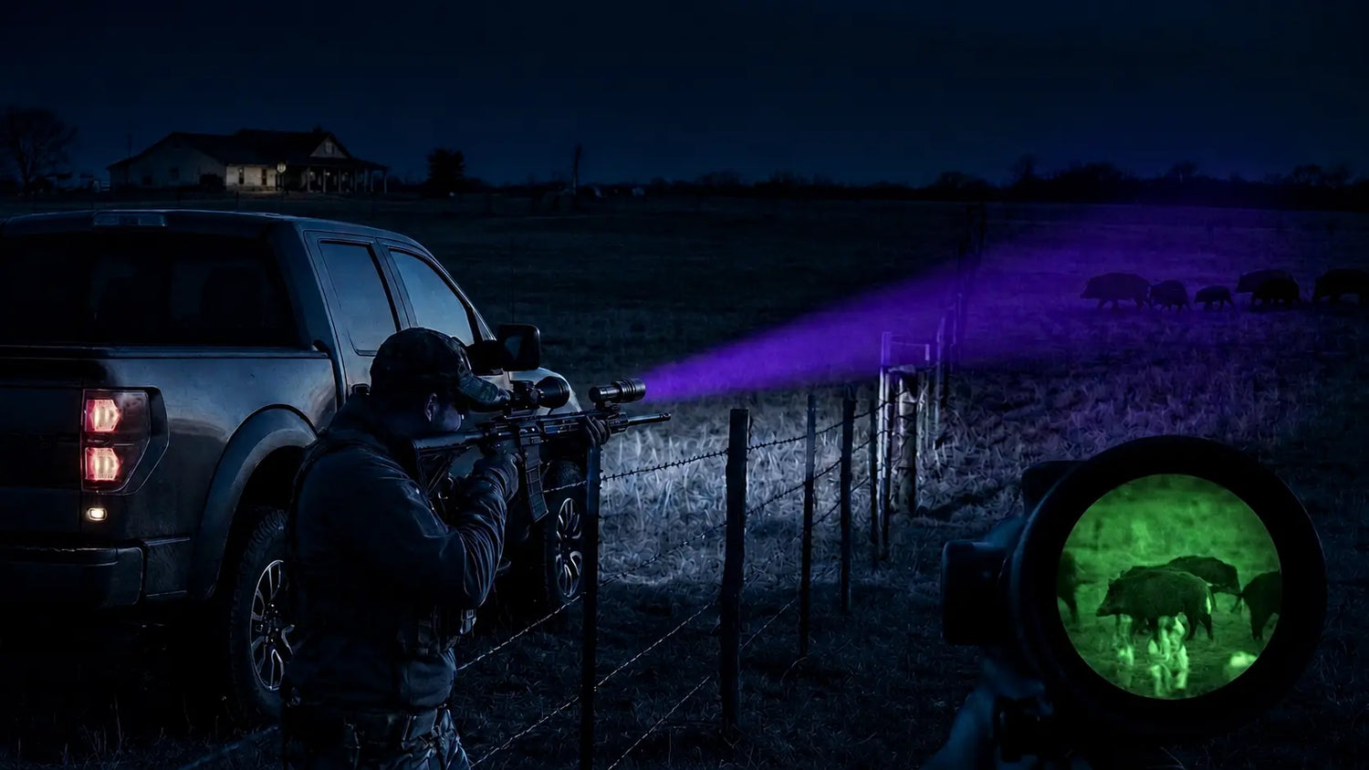 IR Illuminator for Night Vision Hog Hunting: 850 vs 940nm Guide
