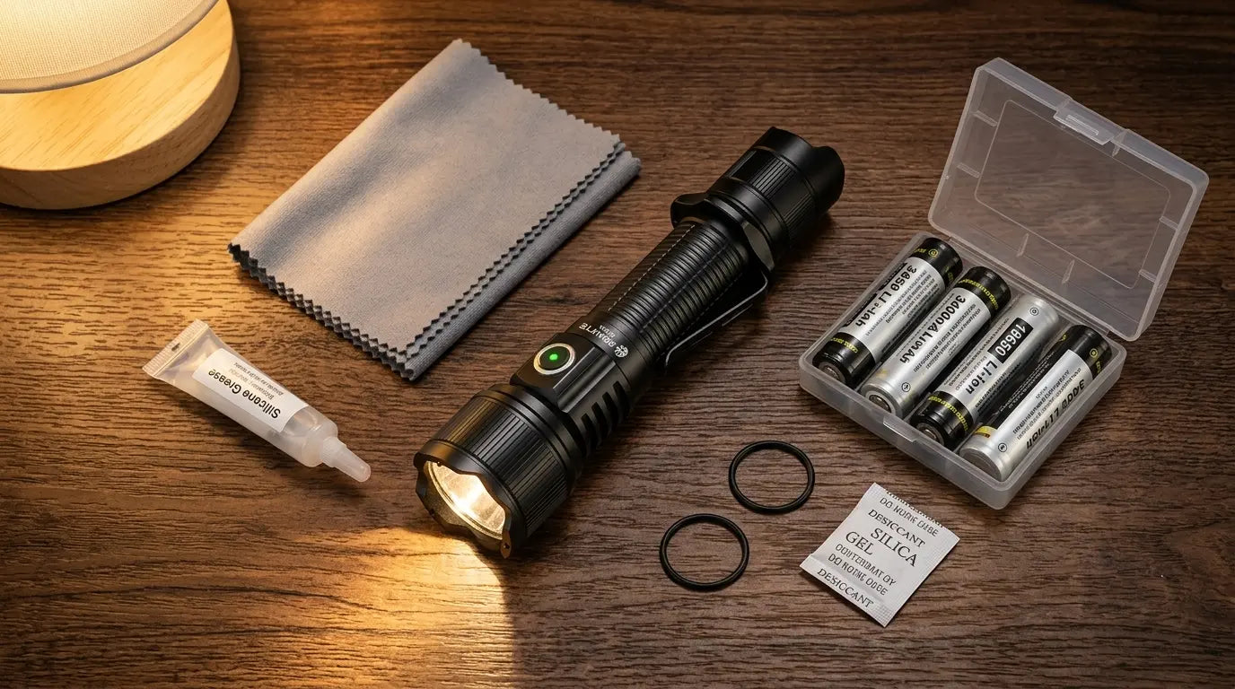Off-Season Flashlight Care: 7-Step Storage & Battery Guide | Brinyte