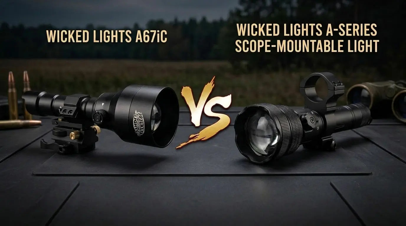 Wicked Lights A67iC vs Brinyte T28 Artemis: The Ultimate Night Hunting Showdown