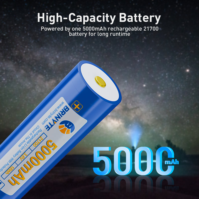 Brinyte SPECTRA T5X Multi-Color Blood Tracking Hunting Flashlight