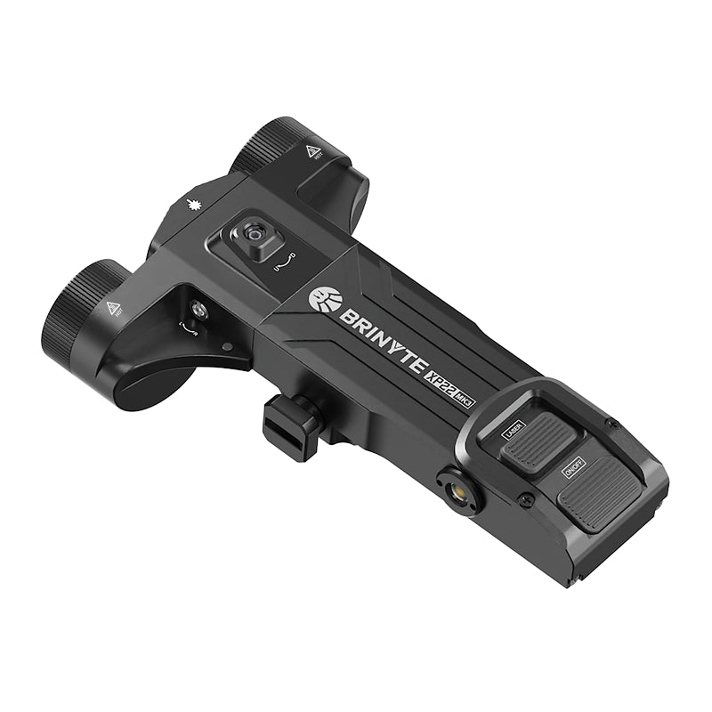 Brinyte XP22 MK3 Tactical Rail Mounted Flashlight
