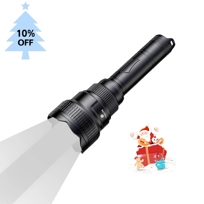 Brinyte T18-W Zoomable Rechargeable White Light—Brinyte