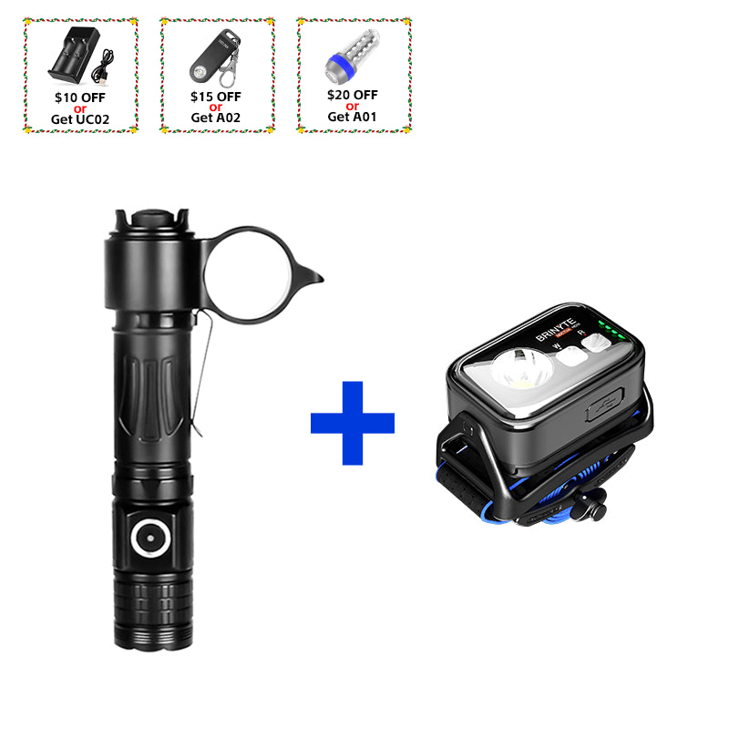 Brinyte PT28 Tan &HC01 Bundle Sale