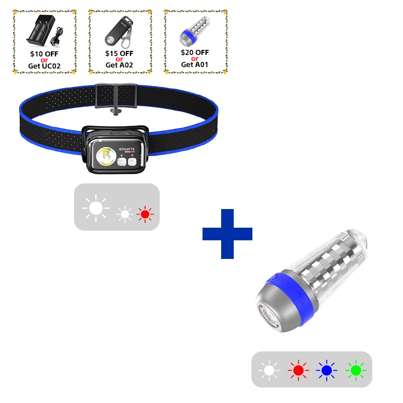 Brinyte HC01&A01 Hunting Lights/EDC Bundle Sale