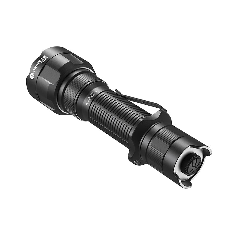 Brinyte ZT40: 1650 Lumen Zoomable Tactical Flashlight with USB-C Charging