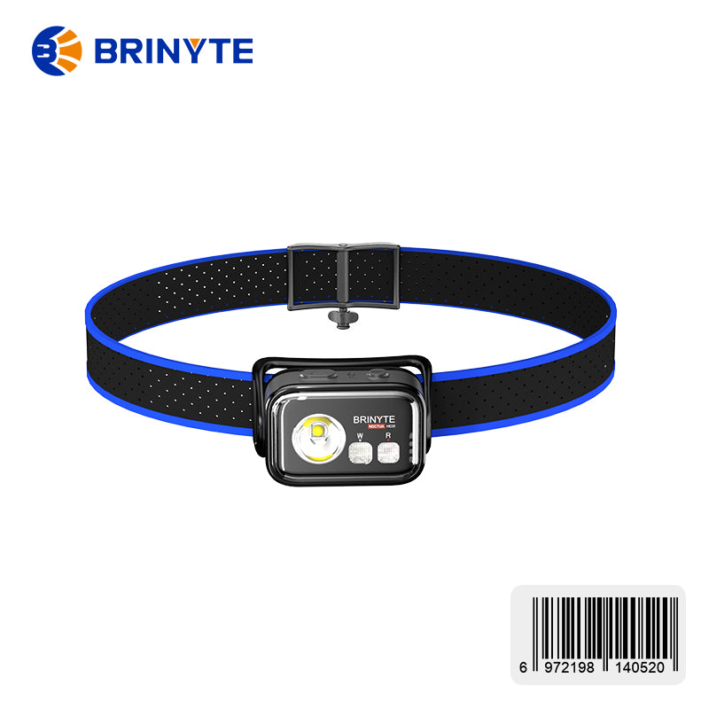 Brinyte HC01 Hands-free Rechargeable Red&White Headlamp Light