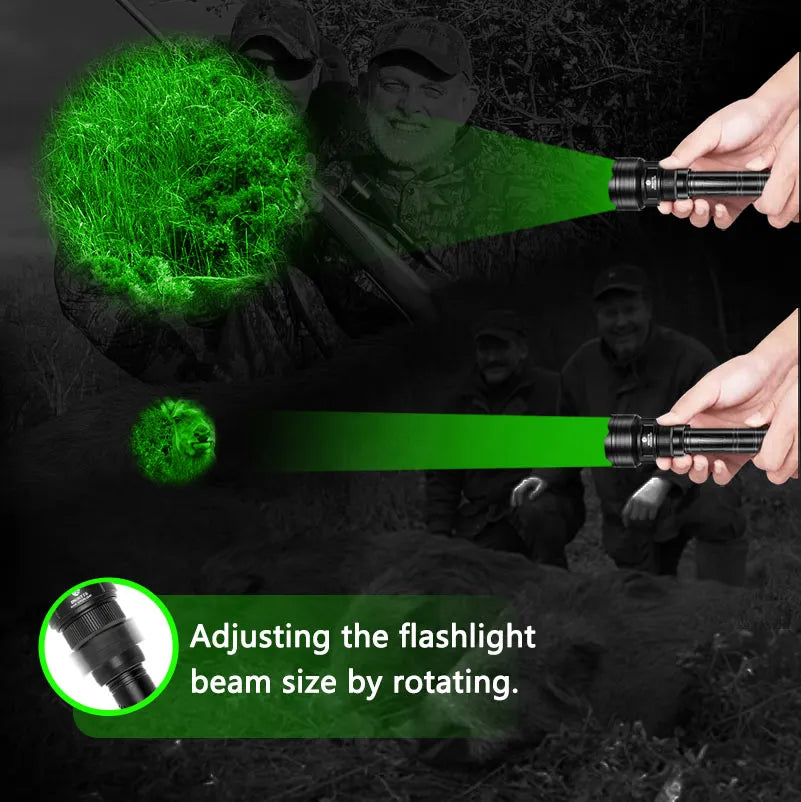 Brinyte T18-R R5 Green Hunting Light With Wireless Remote Switch
