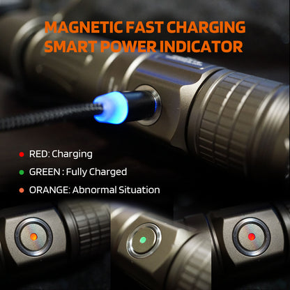 Brinyte Magnetic Charging Cable for PT28