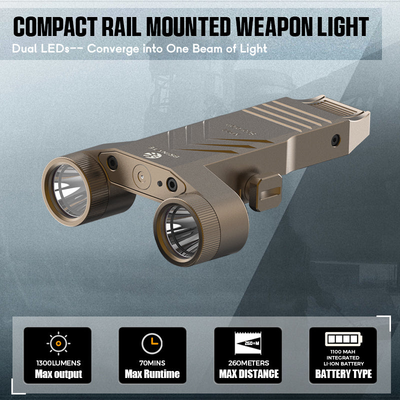 weapon light, pistol light, laser light, surefire weapon light, rifle light, law enforecement flashlight, 