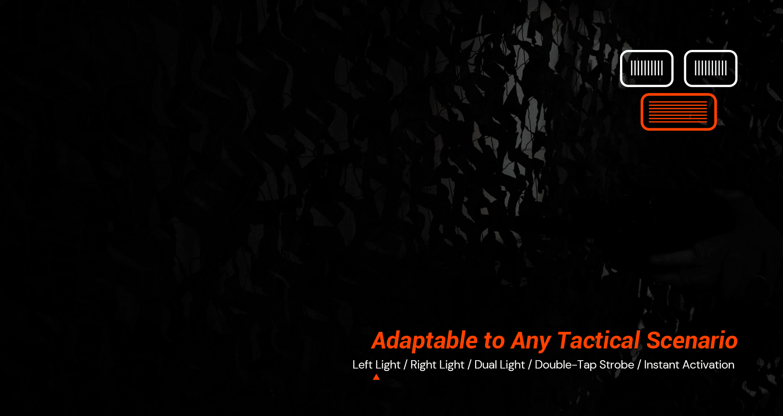 XP22PRO Tactical Rail Mounted Flashlight with Green Laser—Brinyte