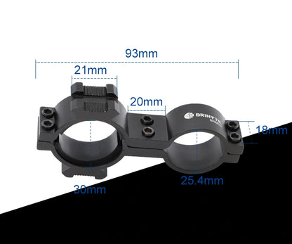 the size of Brinyte BRM22 Mount